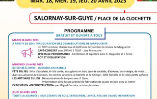 programme de l'étape à Salornay